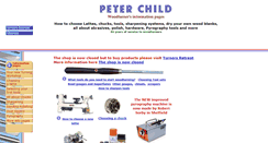 Desktop Screenshot of peterchild.co.uk