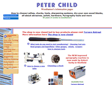 Tablet Screenshot of peterchild.co.uk